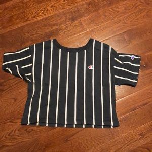 Striped champion tee
